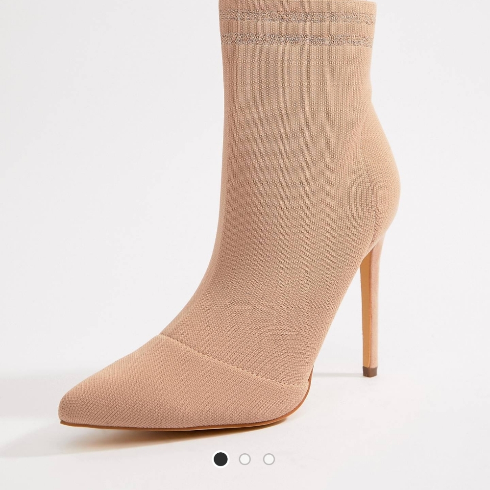 Asos bought Missguided heeled sock boots